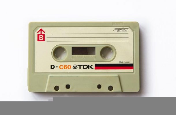 cinta de cassete TDK